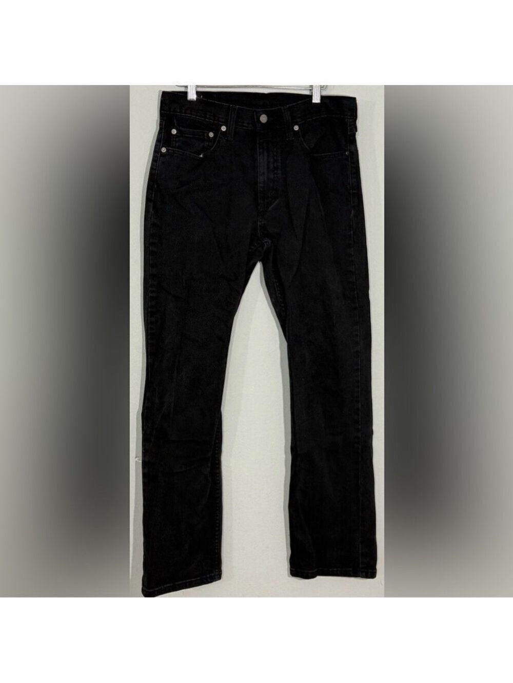 Levi’s 516 Straight Leg Black Jeans Mens 30x30 Classic Fit